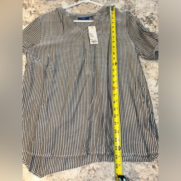 Women’s Apt 9 Boho Black & White Top NWT Small - Picture 8 of 9